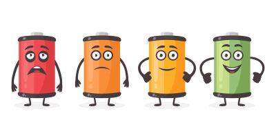 Battery Charge Characters-A